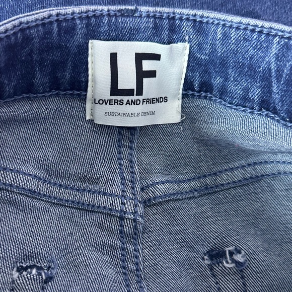Lovers + Friends Blue High Rise Jeans - Picture 7 of 16